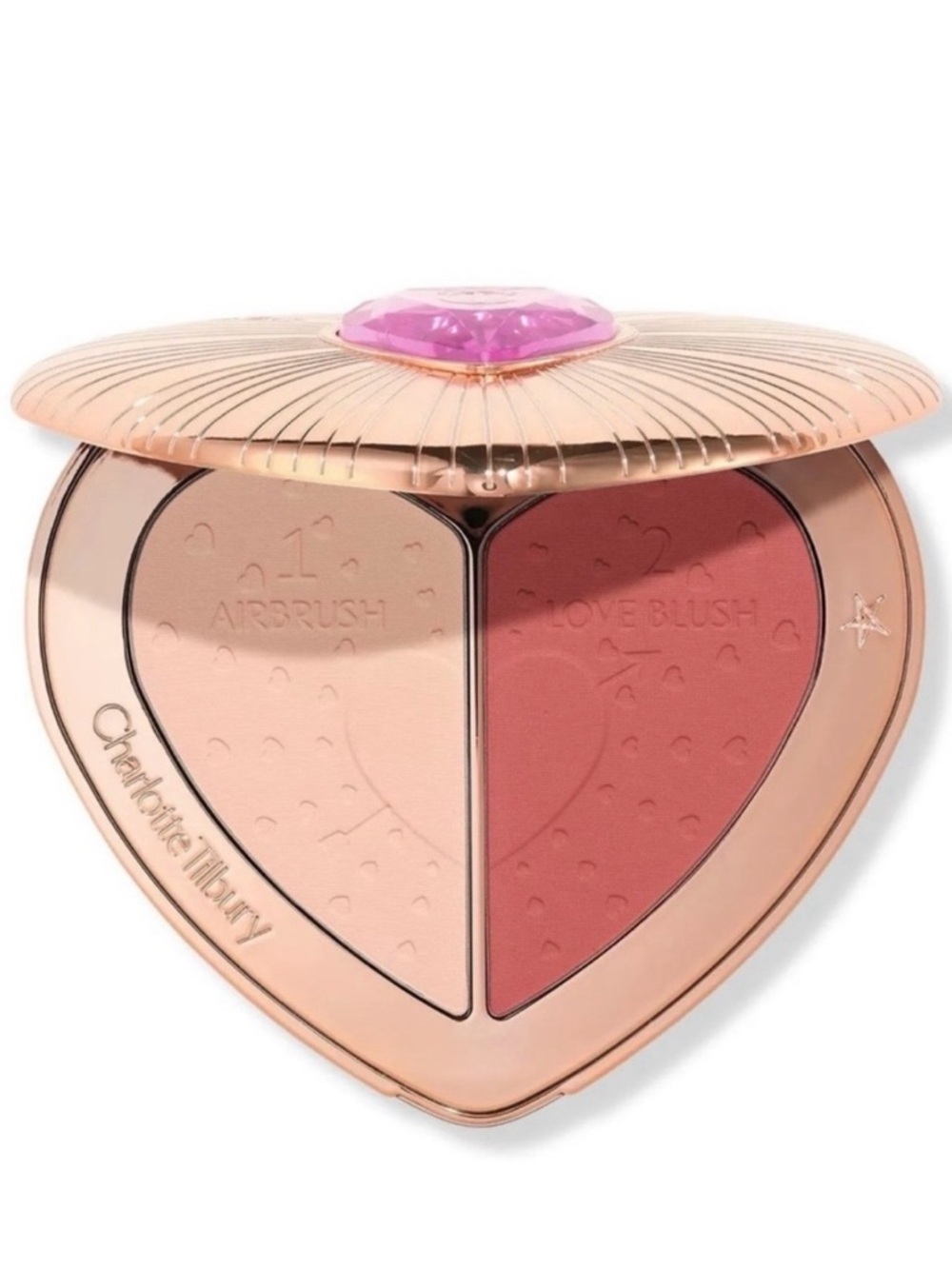 Charlotte Tilbury Beauty Soulmates Face Palette - Flawless Pink or Peach